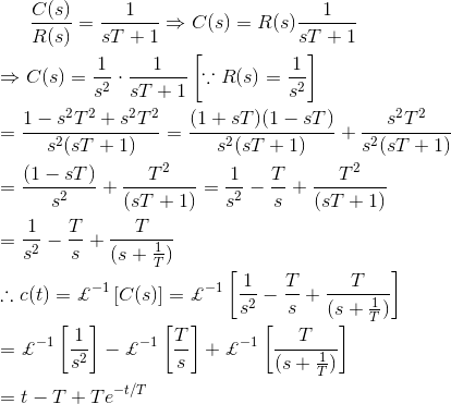 Análisis en el dominio del tiempo del sistema de control