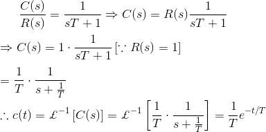 Análisis en el dominio del tiempo del sistema de control