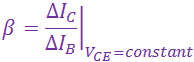 Características del transistor