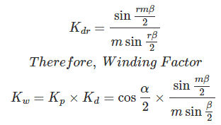 Factor de viento | Factor de paso | Factor de distribución