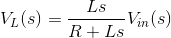 Función de transferencia del circuito RL Constante de tiempo El circuito RL como filtro