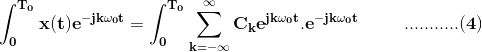 Análisis de las Series Exponenciales de Fourier