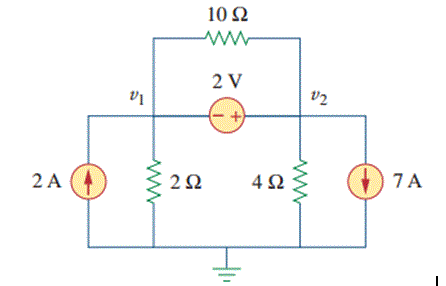 Análisis nodal en los circuitos eléctricos