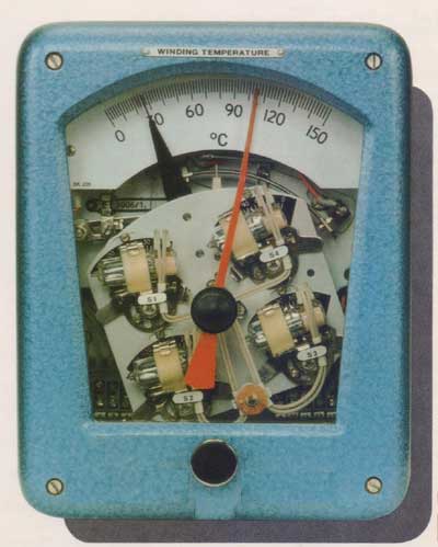 Bobinado de aceite e indicador remoto de temperatura del transformador