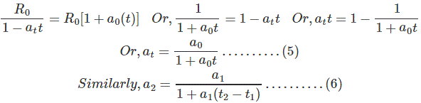 Coeficiente de temperatura de resistencia