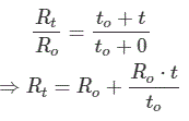 Coeficiente de temperatura de resistencia