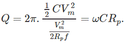 Factor de calidad del inductor y del condensador