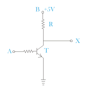 NOT Gate: Principio de funcionamiento y diagrama de circuito
