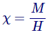 Susceptibilidad magnética