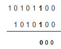 Sustracción binaria (reglas y ejemplos)