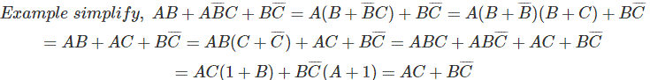 Teoremas y leyes del Álgebra Booleana